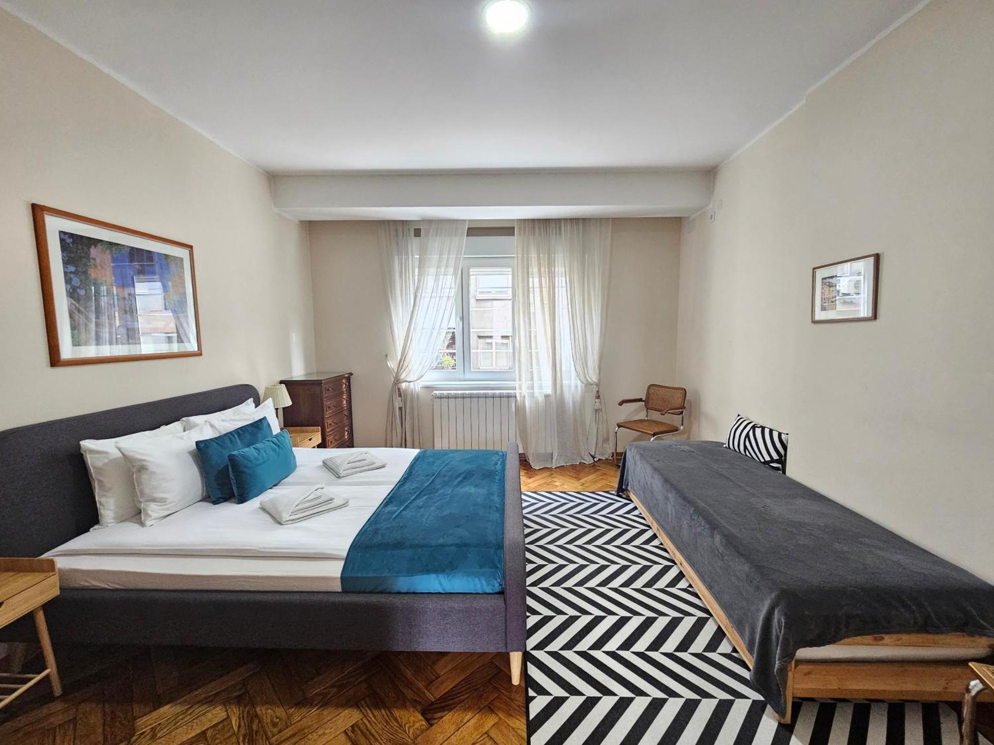 Smiljaniceva Urban Downtown Apartment 贝尔格莱德 外观 照片
